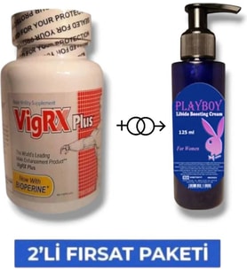 Vigrx Erkeklere Özel Destekleyici 60lı Mucizevi Libido Arttırıcı 125 ml