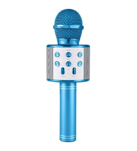 Wster Ws-858 Mavi Karaoke Mikrofonu