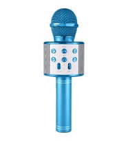 Wster Ws-858 Mavi Karaoke Mikrofonu