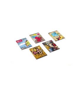 Meteksan Kaye Defter (Dikişli) Karton Kapak Kareli 40 YP A5 40/4 (Karışık)