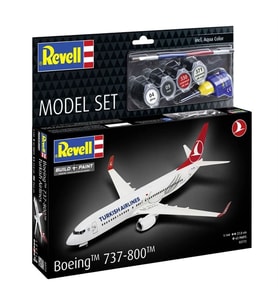 Revell Model Set Türk Hava Yolları/Turkish Airlines Boeing 737-800