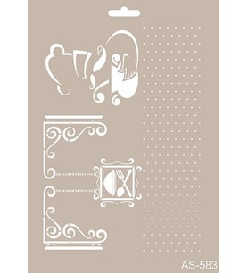 Cadence New Stencil Collection A4 AS-583 