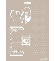 Cadence New Stencil Collection A4 AS-583 