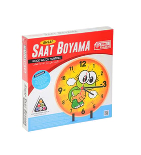 Mulvxurg  Urg02 5302 Kumtoys, Ahşap Saat Boyama (Mulvix)