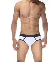 Beyaz Jockstrap Fantezi İç Giyim