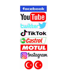 SOSYAL MEDYA ETİKET SETİ