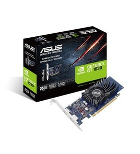 ASUS GT1030 2GB 2G-BRK GDDR5 64bit HDMI DP PCIe 16X v3.0 Low Profile