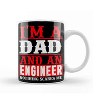 Mens Dad And Engineer Funny Fathers Gift Ideas 06 Kupa Bardak Porselen