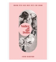 Valley Of The Dolls' (1967) Sharon Tate Film Poster Tablo Ahşap Poster Dekoratif