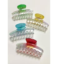 Oval Renkli Mandal Toka 10 cm