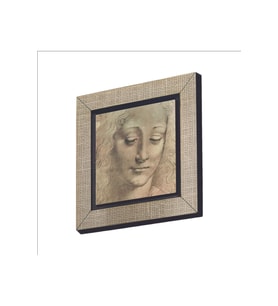 Baş Etüdü (Leonardo Da Vinci) Baskılı MDF Magnet 7X7