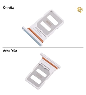 Xiaomi Redmi Note 14 Pro 5G Sim İç Yuvası Çiftli Yeşil Çift Hatlı Dual Sim Sim Yeri Sim Kızağı Sim Kart Yuvası