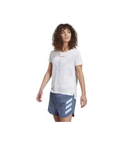 adidas Agr Shirt W Kadın Koşu Tişörtü HT9415 Beyaz
