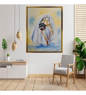 Altın  Çerçeveli tablo ss428