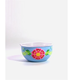 Kapaklı Kase Mavi (14 Cm)