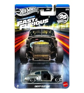 Hot Wheels Gümüş Serisi Hızlı Ve Öfkeli Rüya Dizisi - Chevy Fleetline [Gümüş] 2/5-1:64 Ölçekli Dieca (Çok Renkli)