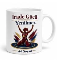 Yasemin Adar Güreşte Kadın Gücü Madalyalı Şampiyon Gurur Veren İrade Kupa Bardak Hediye