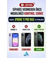 iPhone 11 Pro Max Uyumlu Modern Desenler Serisi Şeffaf Silikon Kılıf smaç