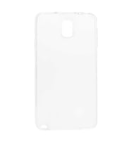 Galaxy Note 3 Kılıf Zore Şeffaf İnce ve Esnek Süper Silikon Kılıf (Renksiz)