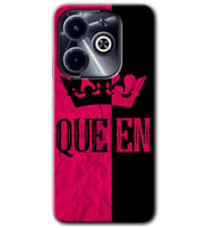 İnfinix Hot 40i Kılıf HD Desen Baskılı Kılıf - Queen