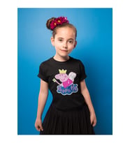 Peppa Pig Baskılı Unisex Çizgi Film Çocuk Tişört (1-12 Yaş)