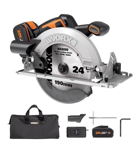 WORX WX520 20Volt 4.0Ah. Li-ion Kömürsüz Profesyonel Daire Testere