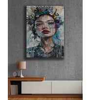 Koç stüdyo Modern tasarım kanvas tablo 50x70 (Çok Renkli)