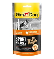 Gimdog Sportsnacks Tavuklu ve L-Carnitinli Ödül Tableti 60 gr