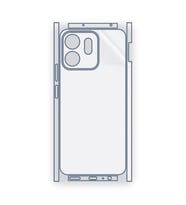 SChitec HONOR Play 9T 5G Uyumlu Fullbody Arka Kaplama Hidrojel Koruyucu Film