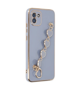 Samsung Galaxy A03 Kılıf Esila Silikon - Gri