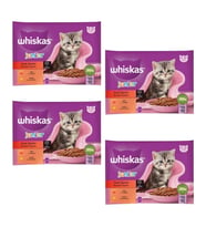 Pouch Sos Içinde Sığırlı ve Tavuklu Yavru Kedi Konservesi 85 gr 4'lü x 4 Adet