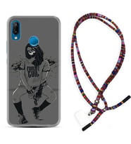 Huawei P20 Lite Mate 10 20 Lite Pro P40 Lite KılıfBoyun Asklı Rasta Silikon Purest Evil 1627