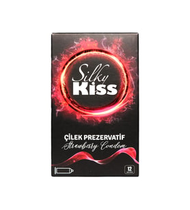 Silky Kiss Çilekli Prezervatif