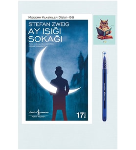 Ay Işığı Sokağı - Stefan Zweig 9786052950722 - Pensan Büro Mavi Tükenmez Kalem (Renksiz)