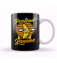 Pretend I m A Banana Gymnastics Pun Halloween Kupa Bardak Porselen