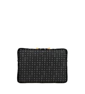 Bilik Deri Monogram Siyah Unisex Laptop & Evrak Çantası LAPTOP-MG 15,6"