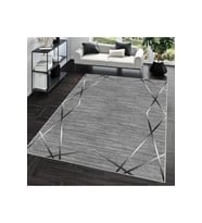 Rovigo Home Dijital Baskı Yıkanabilir Kaymaz Taban Salon Halısı  RVG0682 (Gri)