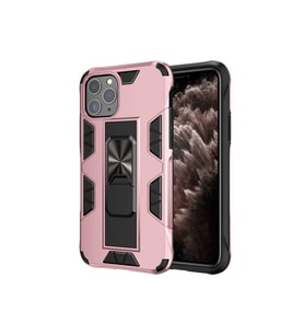 Apple iPhone 11 Pro Uyumlu Kılıf Zore Volve Kapak (Rose Gold Altın)