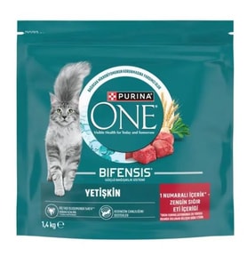 Purina One Sığır Etli Yetişkin Kedi Maması 1.4 Kg