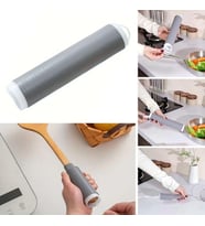 Isıya Dayanıklı Silikon Kauçuk Tencere,Kapı Tutma Kılıfı Kendinden Küçülen,Her Sapa Uyumlu Tava Kulp Yalıtımı 12-15 cm (5343)
