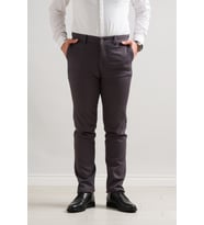 Notra Klasik Kesim Kışlık Kumaş Gabardin Boru Paça Erkek Pantolon  (Antrasit)