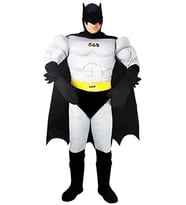 Yetişkin Batman Kostümü Kaslı