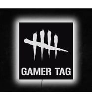 Dead By Daylight Tasarımlı Led Mdf Duvar Tablosu, 6mm Ahşap Duvar Dekoru