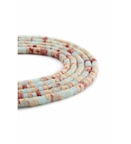 Agalmatolite Doğal Taş Parlak Dore Kesim 4x2mm Dizi [AA]