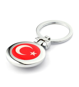 Ay Yıldız Damla Logolu Anahtarlık ''NewLifePromosyon'' MDL126