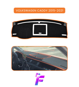 VOLKSWAGEN CADDY (2015-2021) Torpido Örtüsü Araca Özel Üretim Kolay Montaj Tam Uyum B82