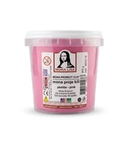 Mona Proje Kili Oyun Hamuru - Pembe Model Yapım Kili Hava ile Kuruyan Hamur