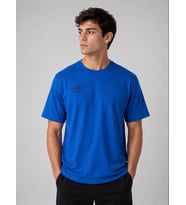 UMBRO Season Erkek Mavi Pamuklu Spor Tişört NF0150