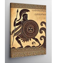 Kanvas Tablo Antik Yunan Savaşçısı