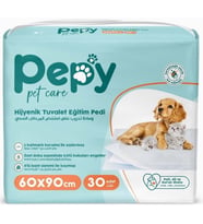 Pepy Evcil Hayvan Tuvalet Eğitim Pedi 60*90CM 30 Adet